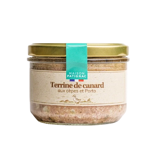 terrine_canard_cèpes_et_porto Terrines et pâtés